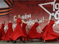 Праздничные мероприятия в честь Дня Великой Победы в городе Челябинске