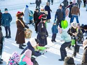 Новогодние гулянья на ледовом городке 28-31 декабря