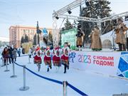 Новогодние гулянья на ледовом городке 1-10 января