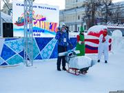 Новогодние гулянья на ледовом городке 1-10 января